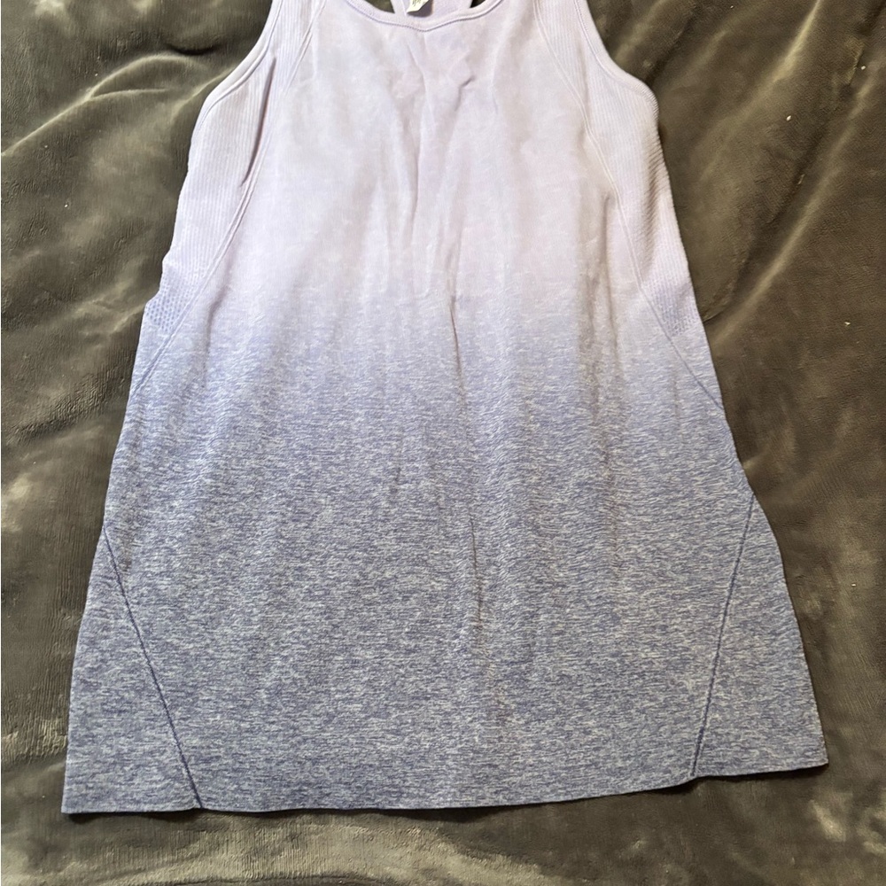 All in Motion Purple Gradient Tank Top Relaxed Fit